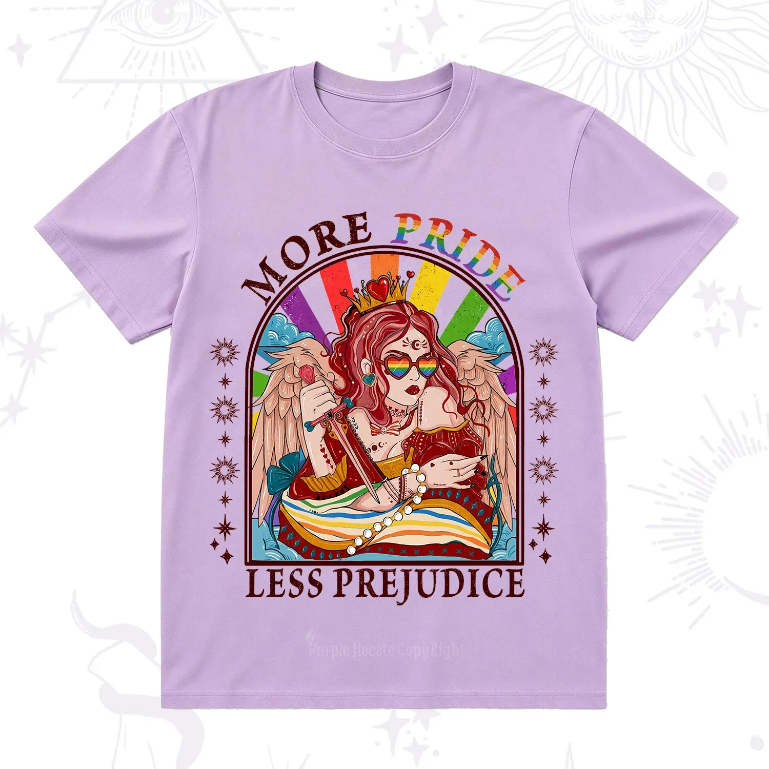Purplehecate More Pride Less Prejudice T-Shirt