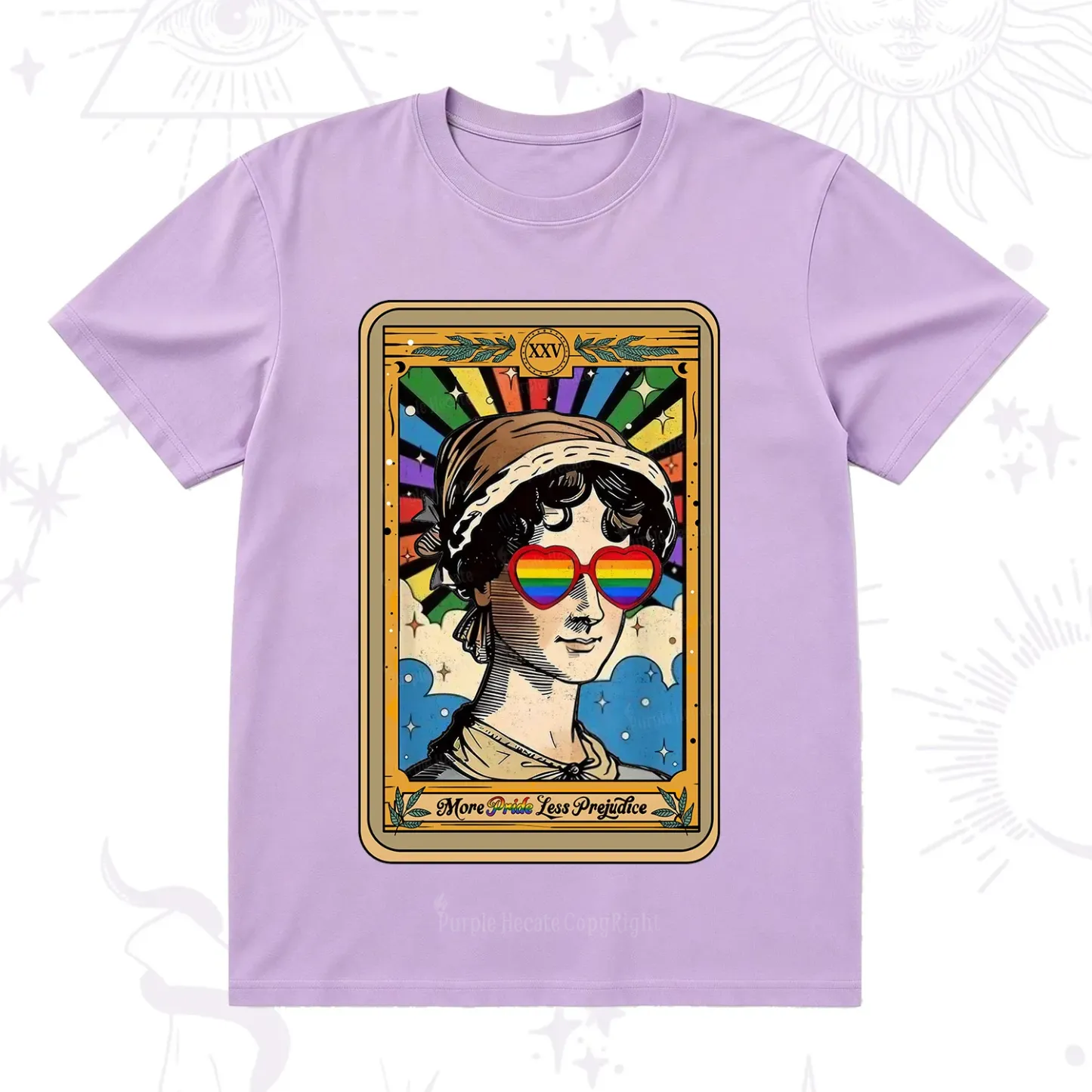 Purplehecate The More Pride Less Prejudice Tarot T-Shirt