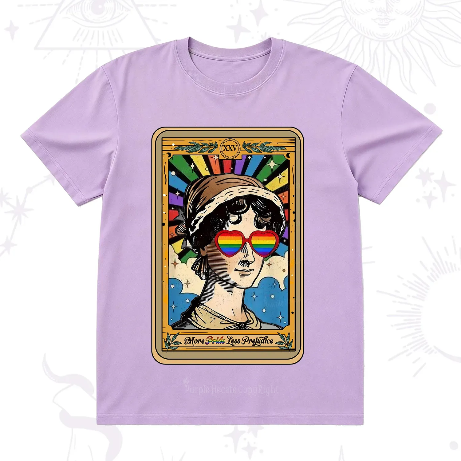 Purplehecate The More Pride Less Prejudice Tarot T-Shirt