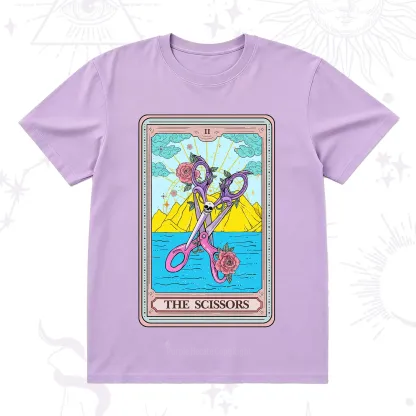 Purplehecate The Scissor Tarot Pride T-Shirt