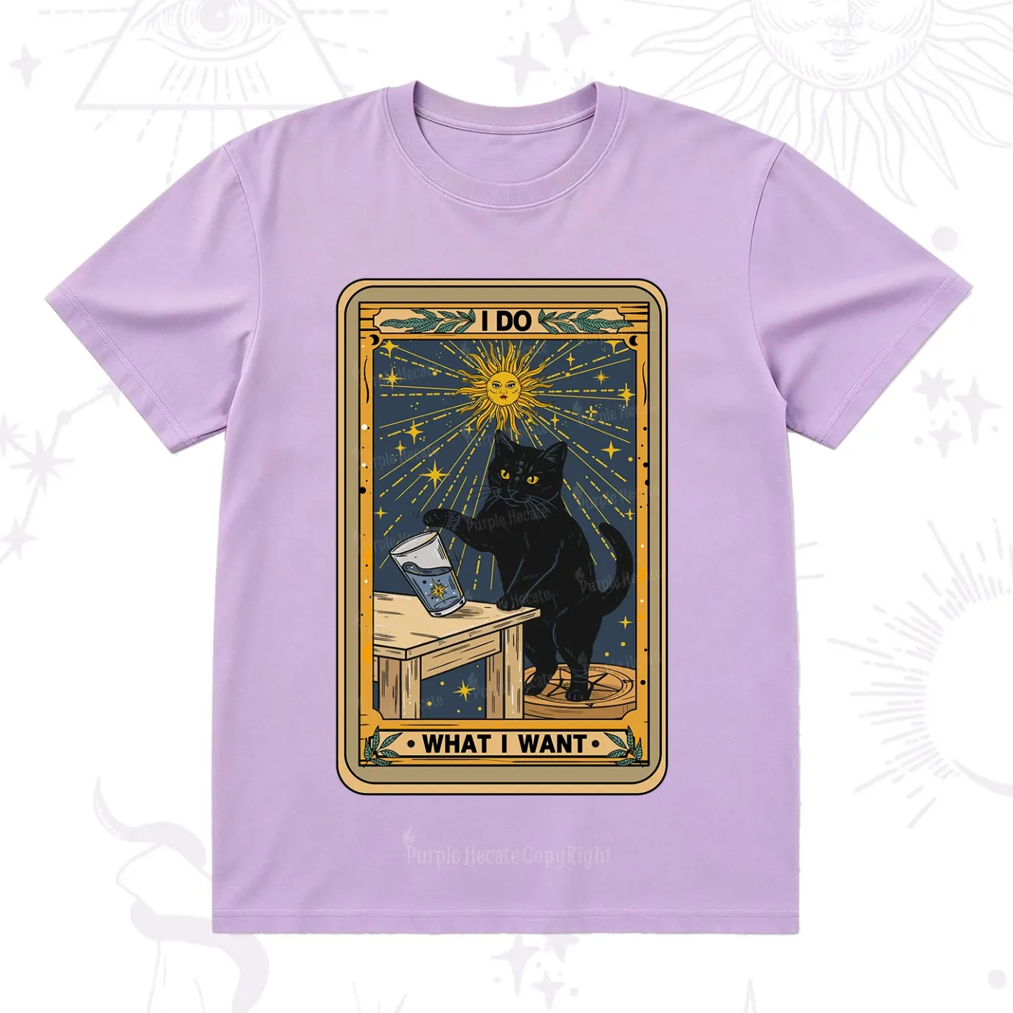 Purplehecate I Do What I Want Cats T-Shirt