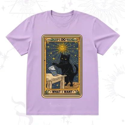 Purplehecate I Do What I Want Cats T-Shirt