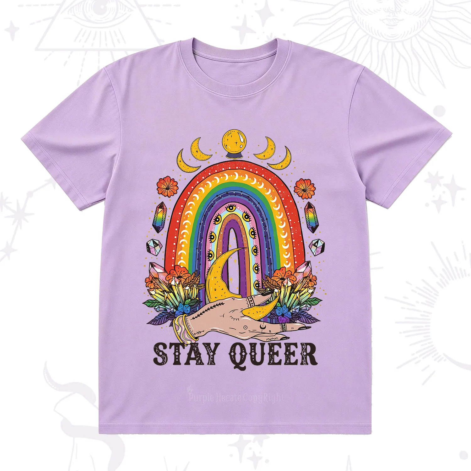 Purplehecate Stay Queer T-Shirt