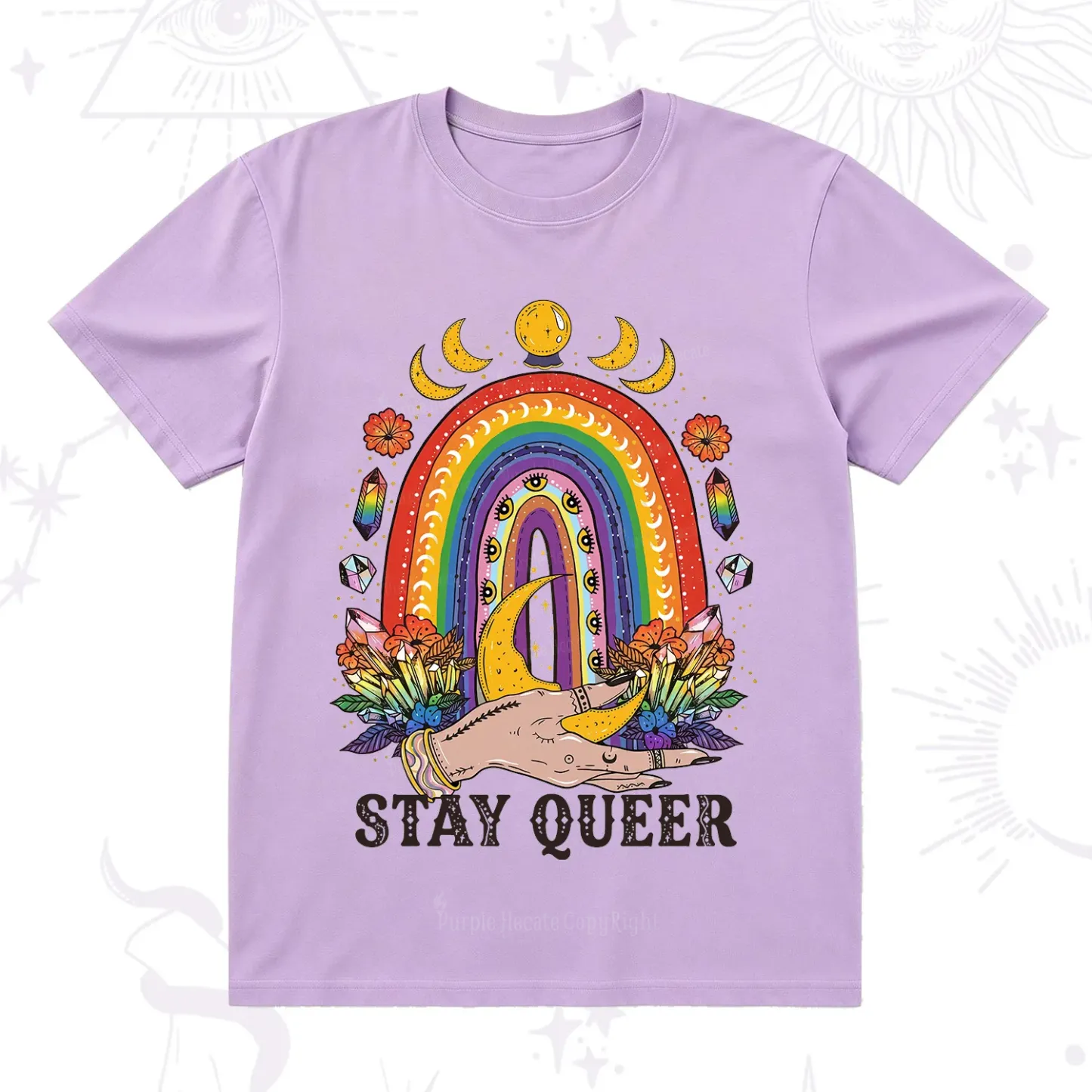Purplehecate Stay Queer T-Shirt