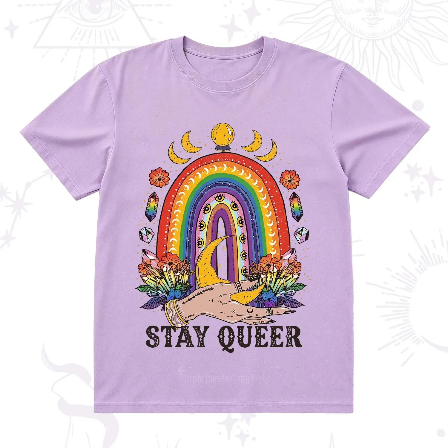 Purplehecate Stay Queer T-Shirt