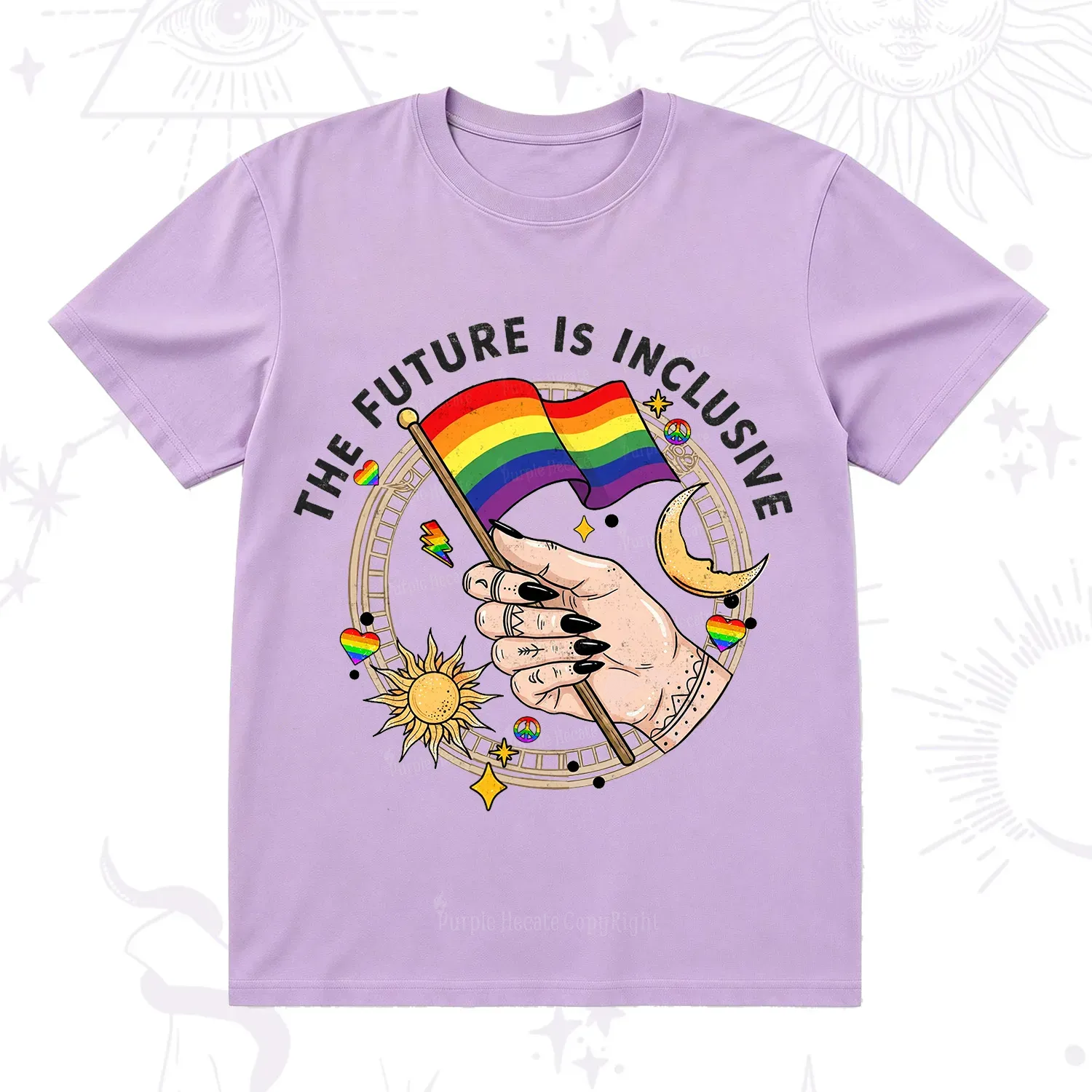 Purplehecate The Future Is Inclusive T-Shirt
