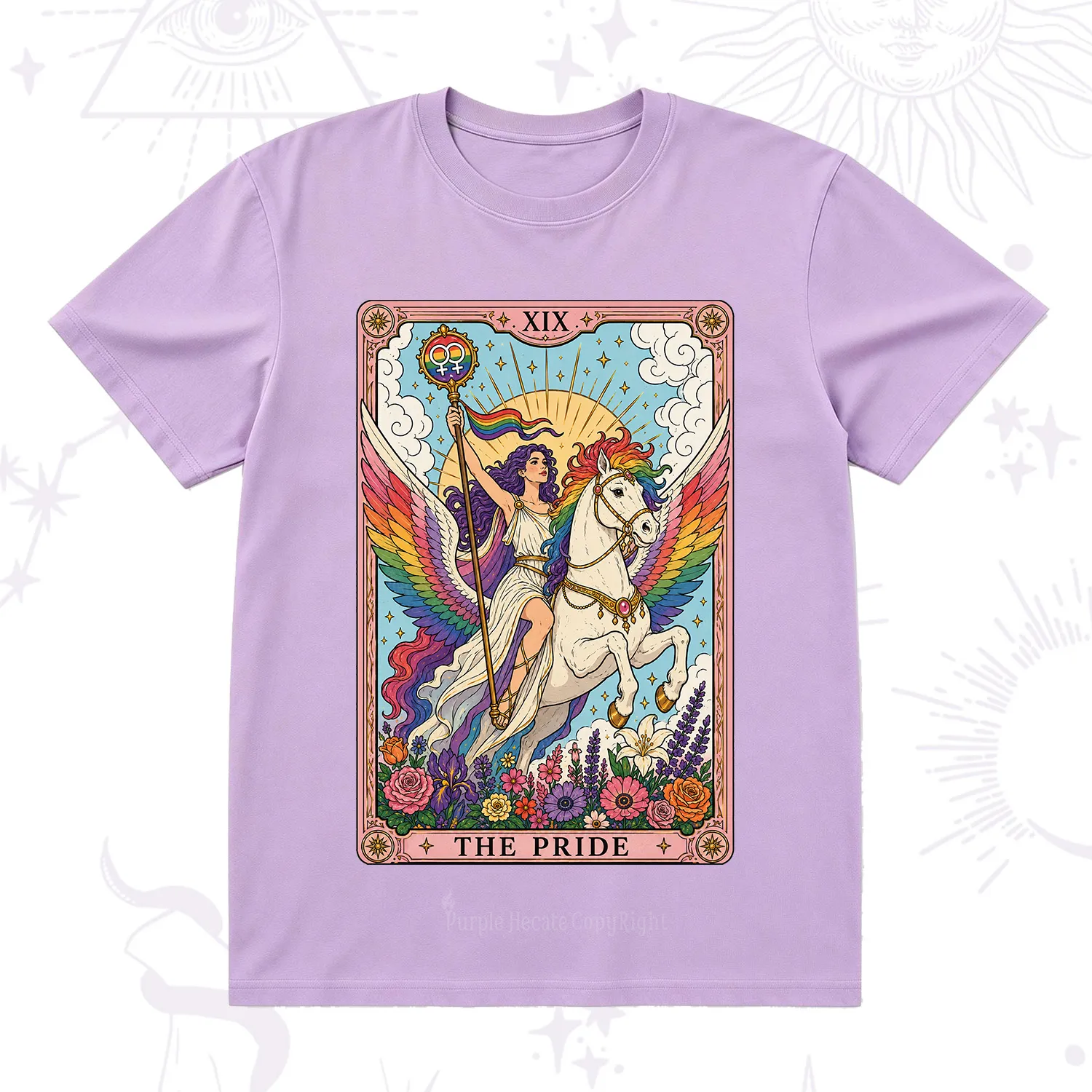 Purplehecate The Pride Tarot Card T-Shirt