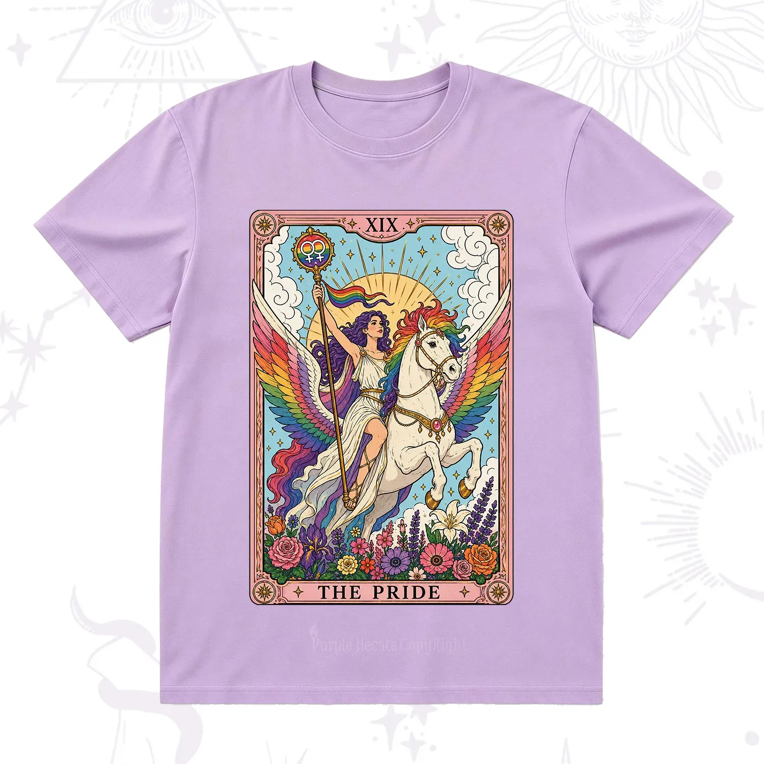 Purplehecate The Pride Tarot Card T-Shirt