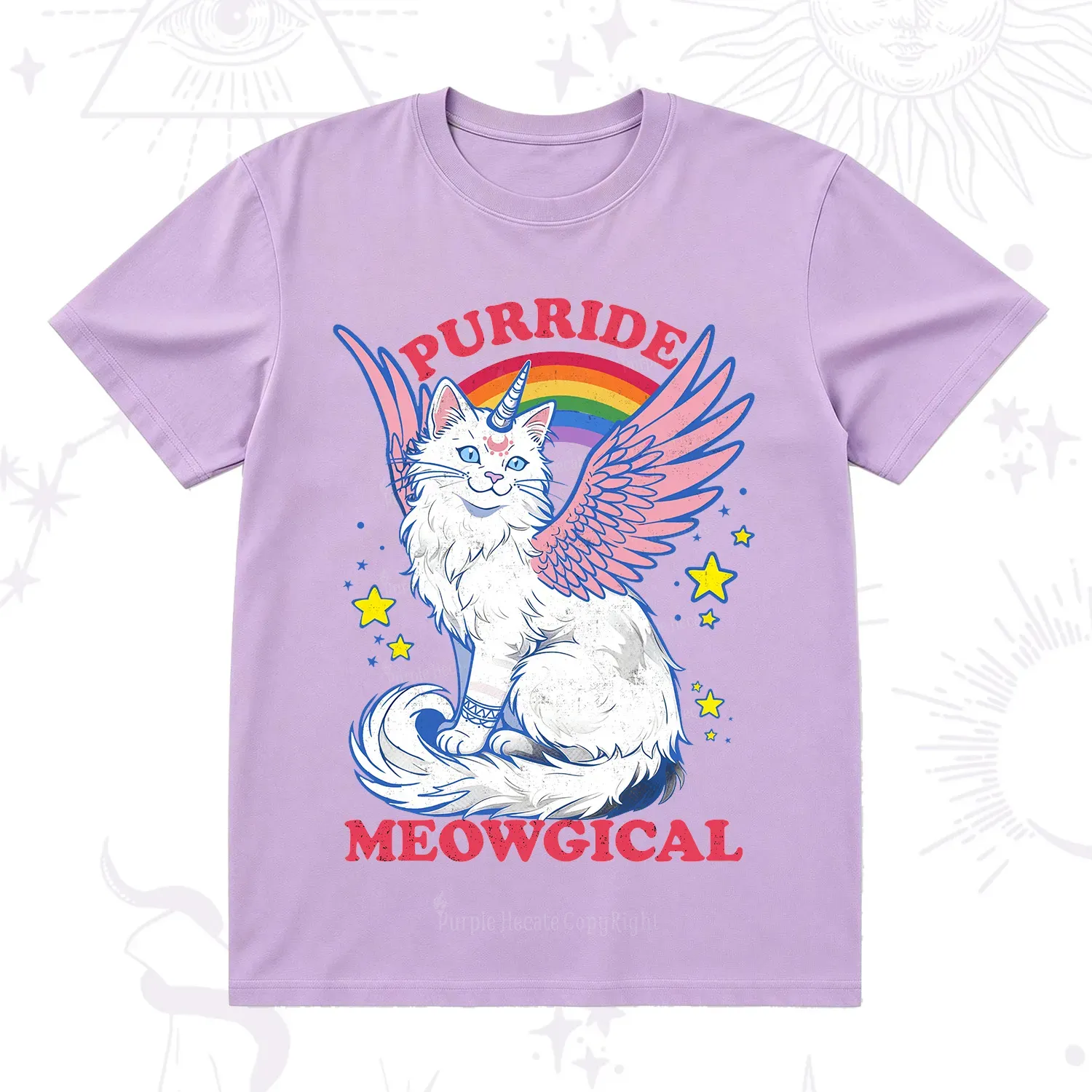 Purplehecate Purride Meowgical T-Shirt
