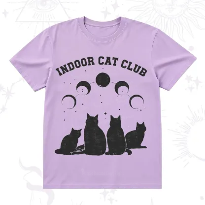 Purplehecate Indoor Cat Club T-Shirt