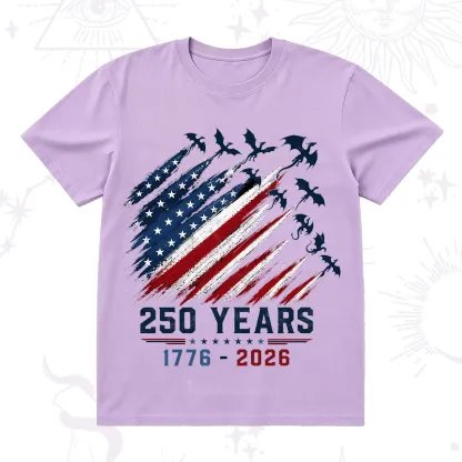 Purplehecate Red White Blue 250 Years T-Shirt