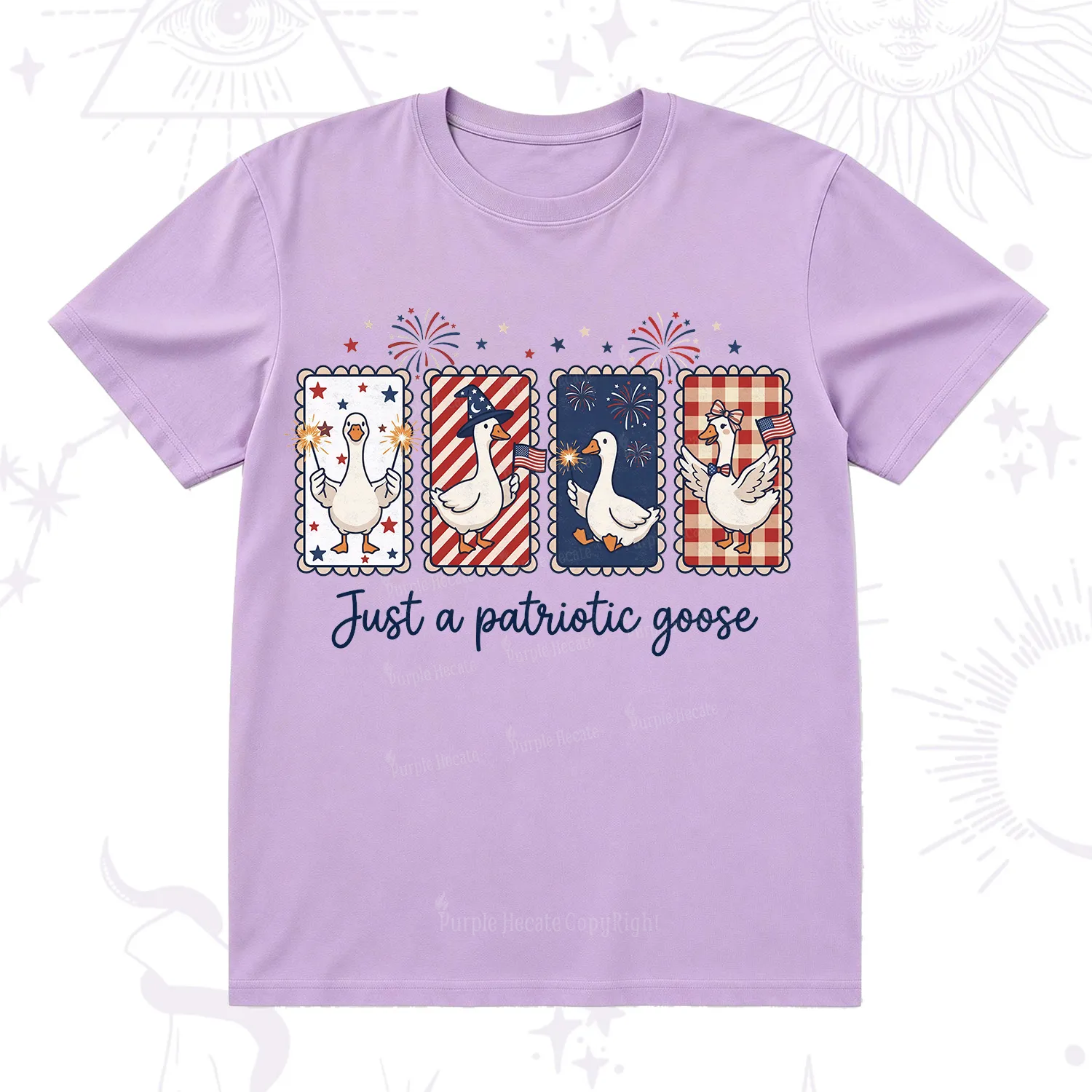 Purplehecate Just A Patriotic Goose T-Shirt