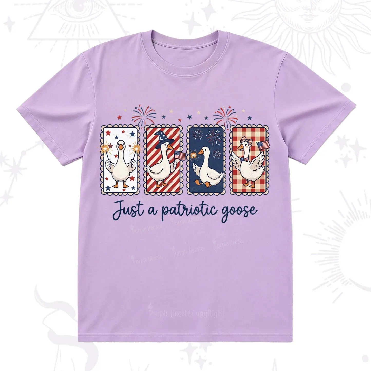 Purplehecate Just A Patriotic Goose T-Shirt