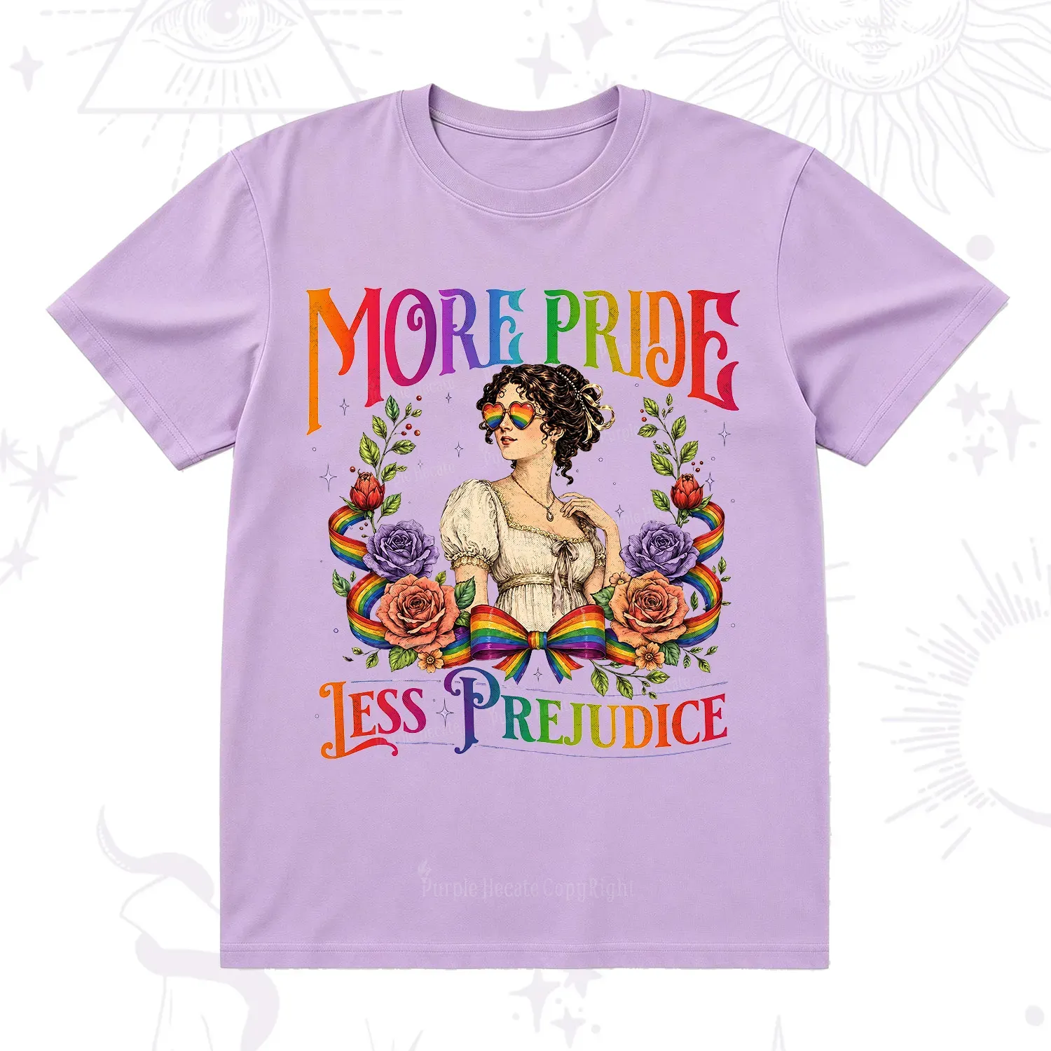 Purplehecate More Pride Less Prejudice Pride T-Shirt