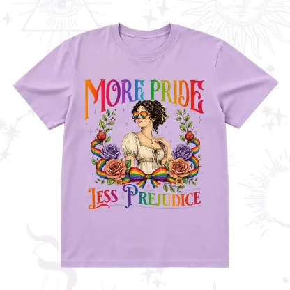 Purplehecate More Pride Less Prejudice Pride T-Shirt