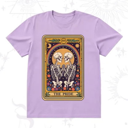 Purplehecate The Pride Skeleton Tarot T-Shirt