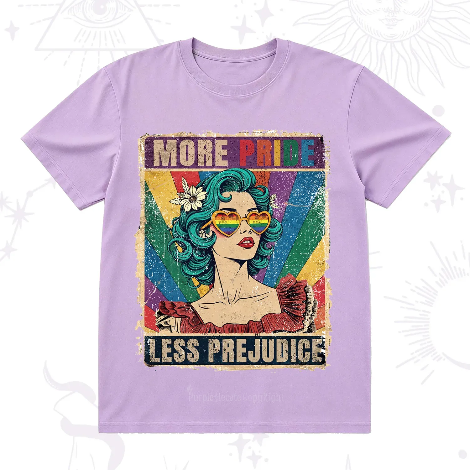 Purplehecate More Pride Less Prejudice T-Shirt