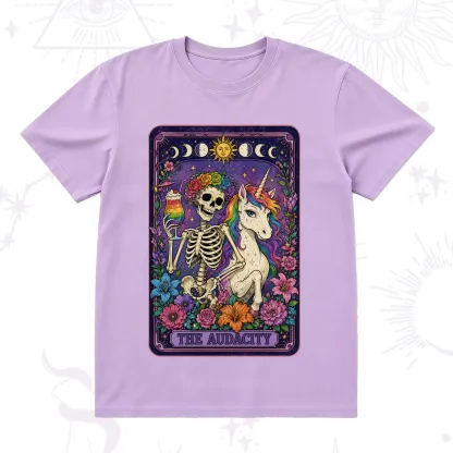 Purplehecate The Audacity Tarot Pride Rainbow T-Shirt