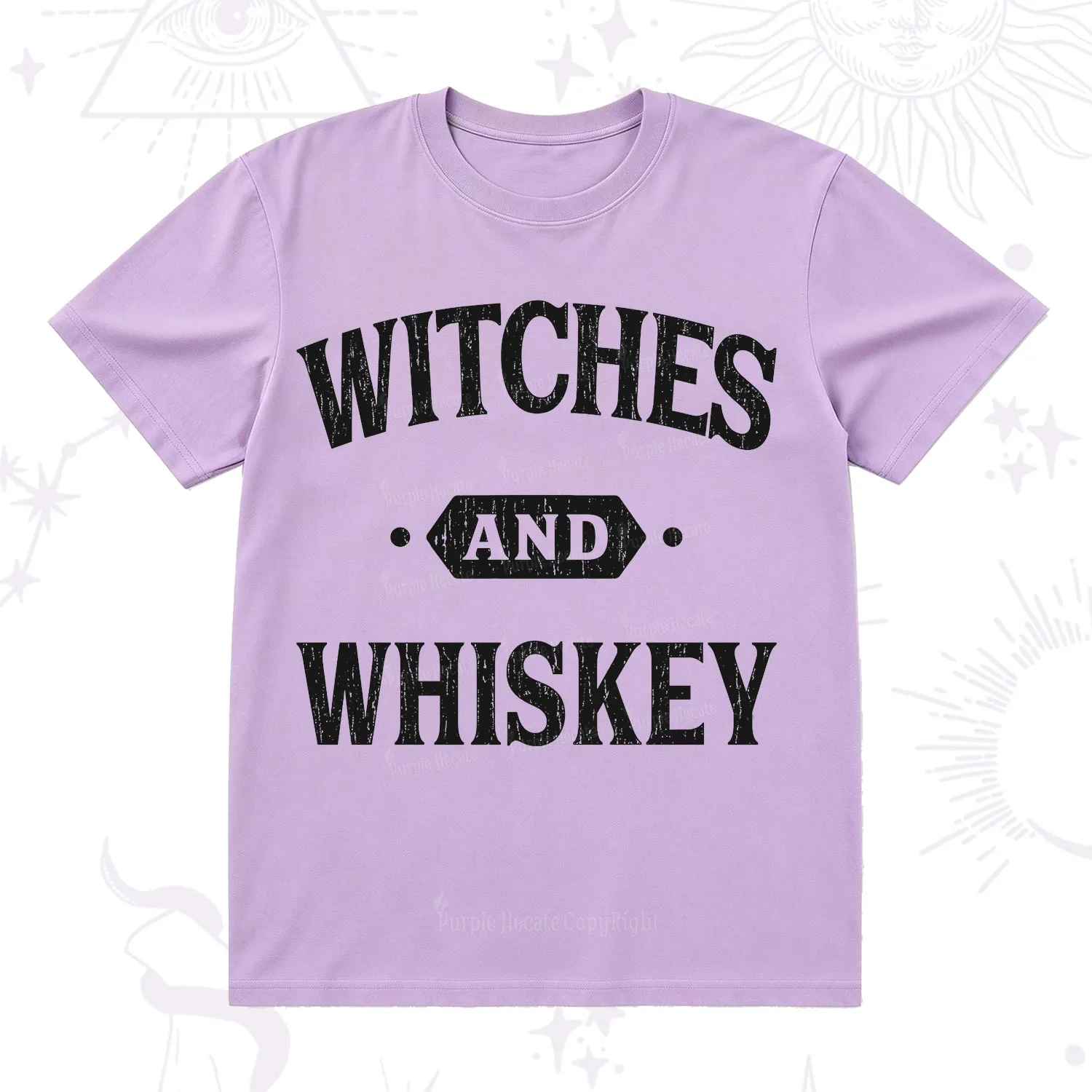 Purplehecate Witches and Whiskey T-Shirt