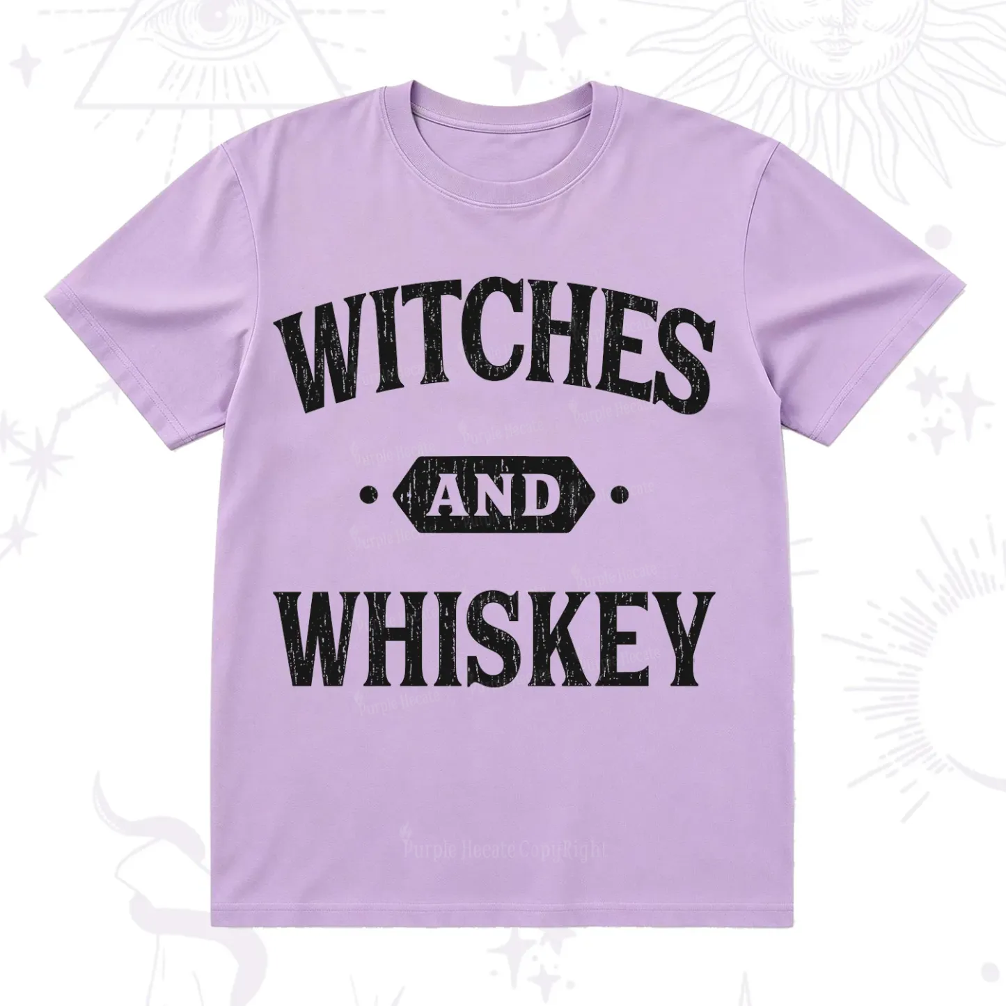 Purplehecate Witches and Whiskey T-Shirt
