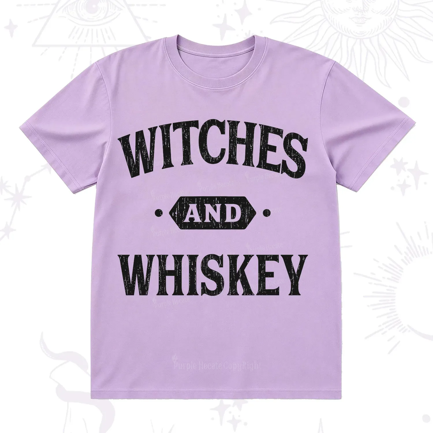 Purplehecate Witches and Whiskey T-Shirt