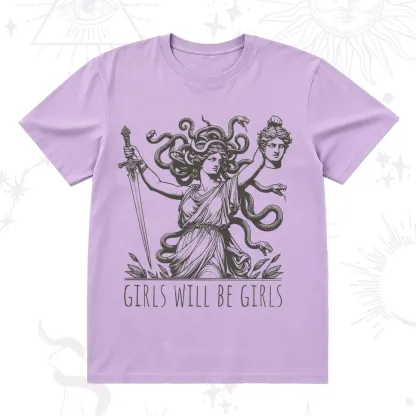 Purplehecate Girls Will Be Girls Medusa T-Shirt