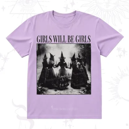 Purplehecate Girl Will Be Girl Witch T-Shirt