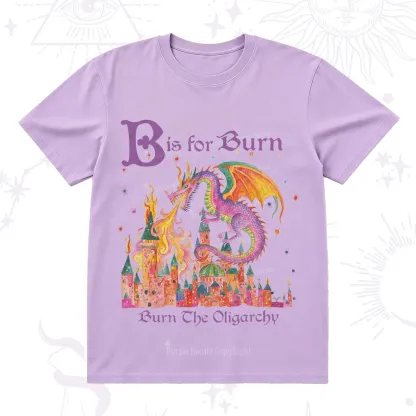 Purplehecate Burn The Oligarchy T-Shirt