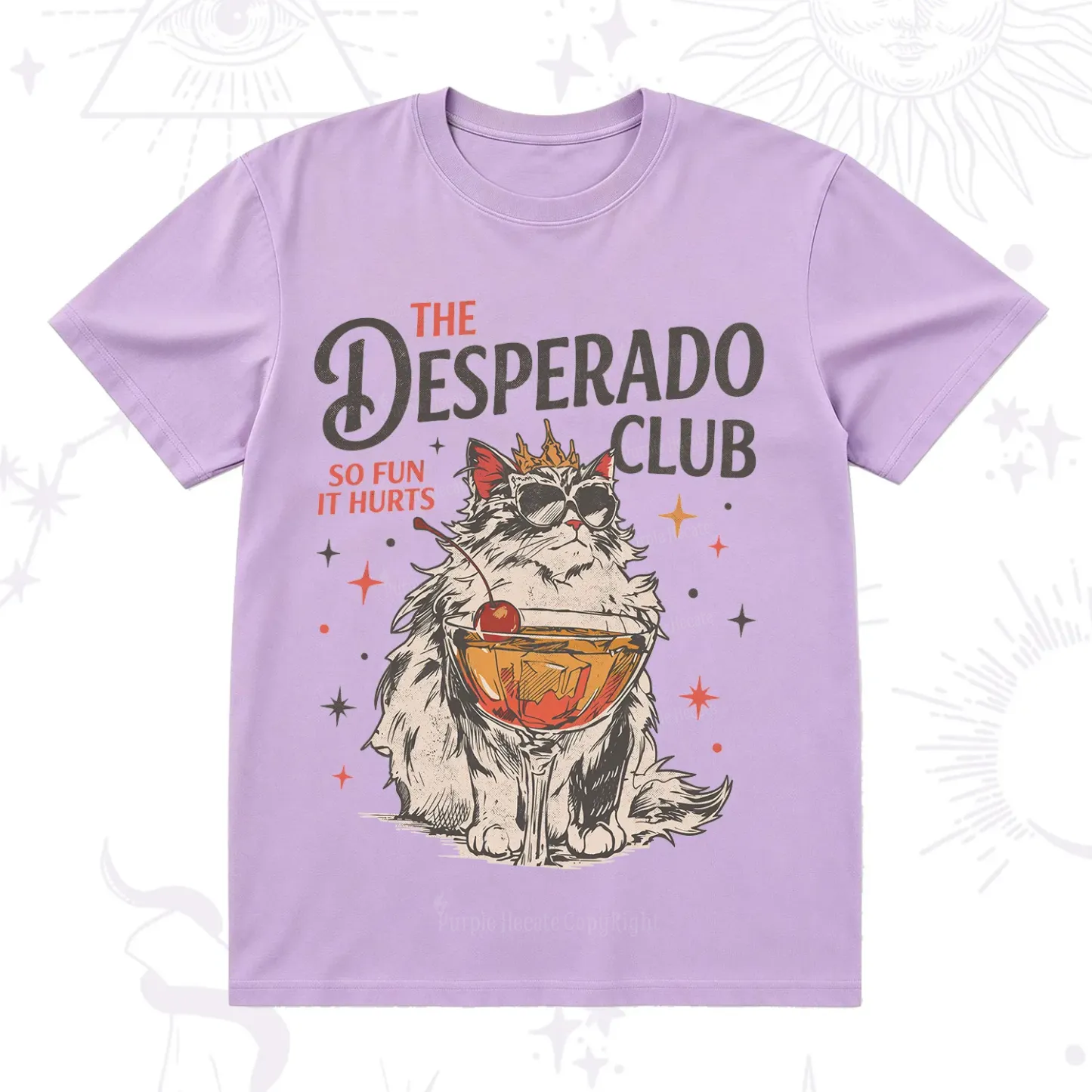 Purplehecate The Desperado Club Vintage Gang T-Shirt