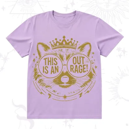 Purplehecate Royal Raccoon Rage T-Shirt