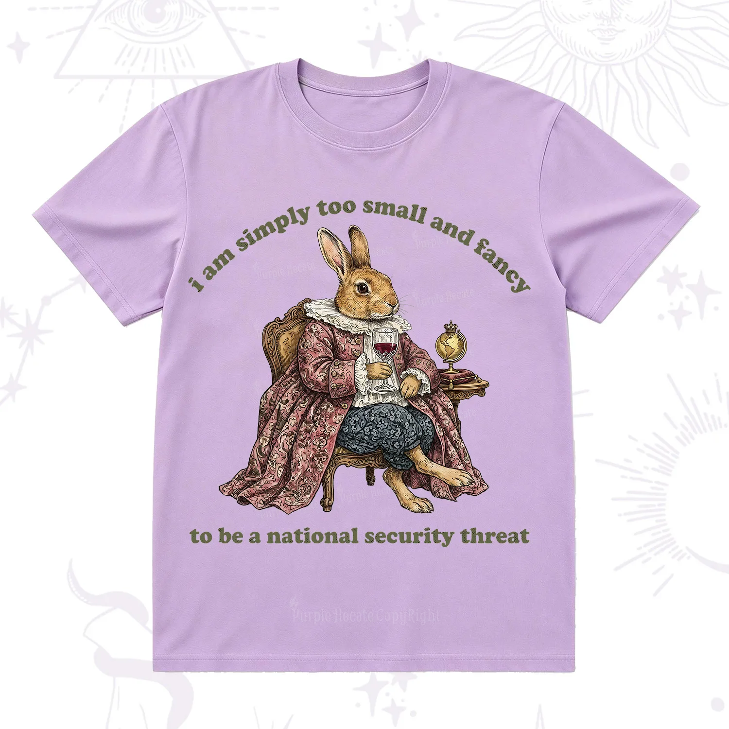 Purplehecate Too Small and Fancy T-Shirt