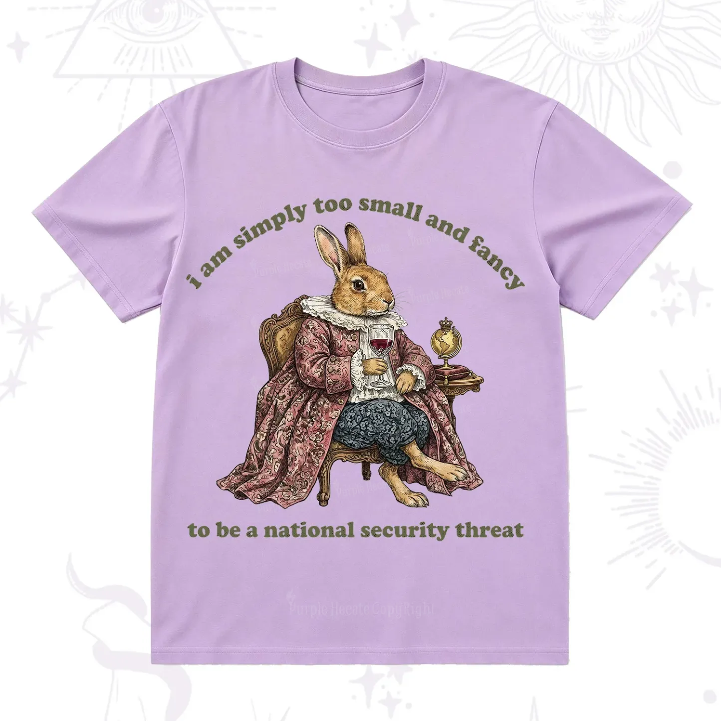 Purplehecate Too Small and Fancy T-Shirt