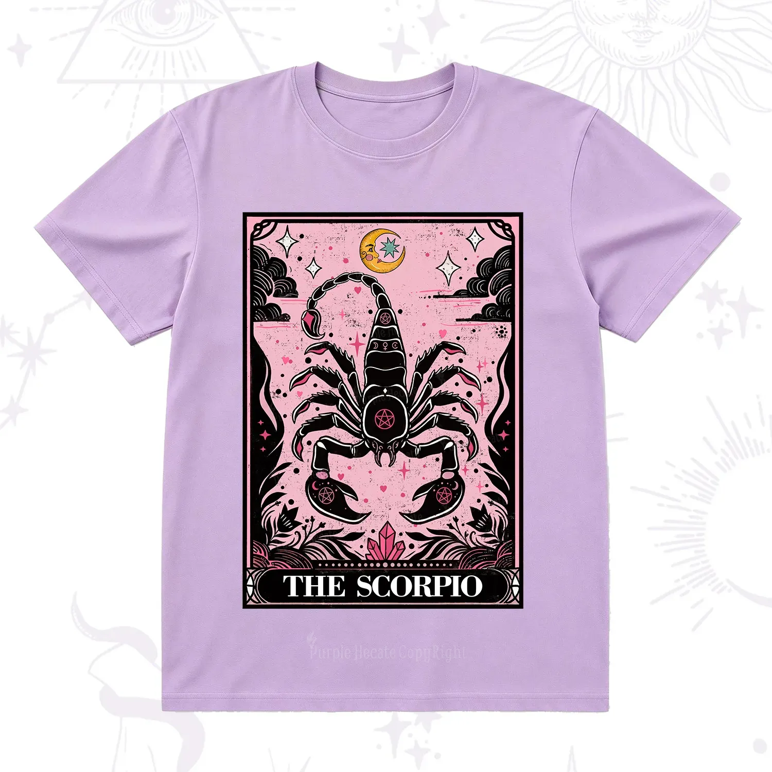 Purplehecate The Scorpio Tarot Zodiac T-Shirt