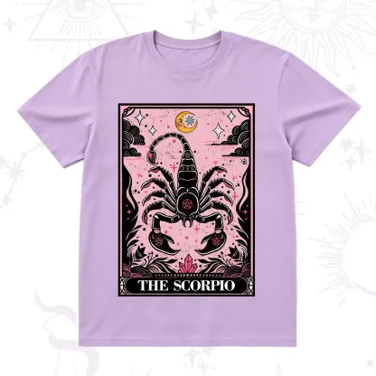 Purplehecate The Scorpio Tarot Zodiac T-Shirt