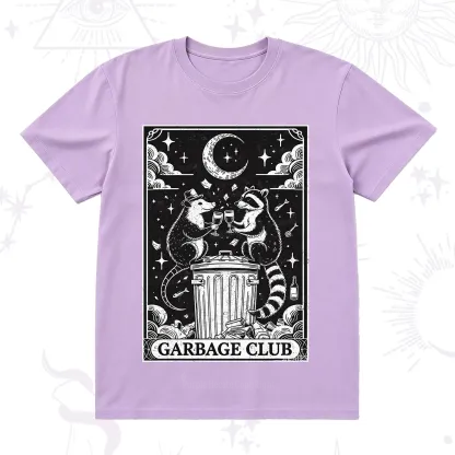 Purplehecate The Garbage Club Tarot Raccoon Party T-Shirt
