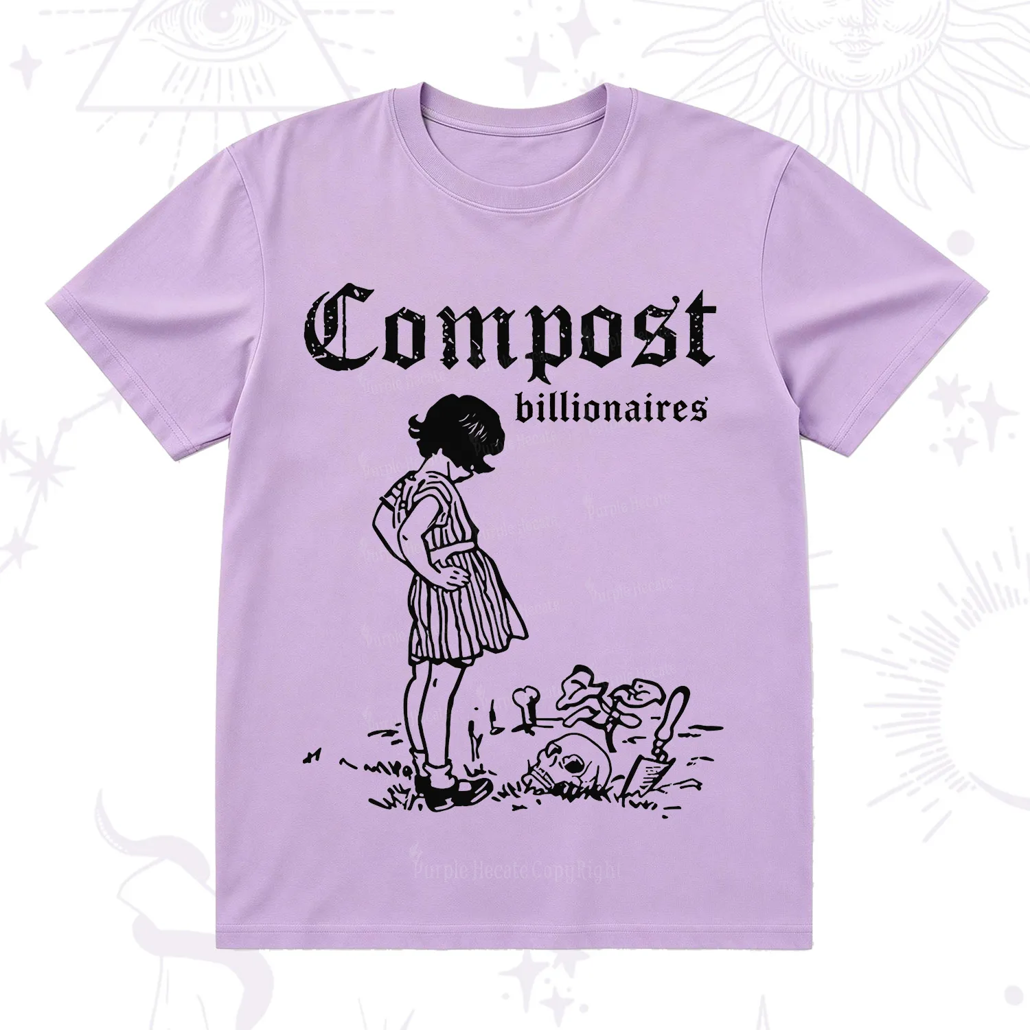 Purplehecate Compost the Greed T-Shirt
