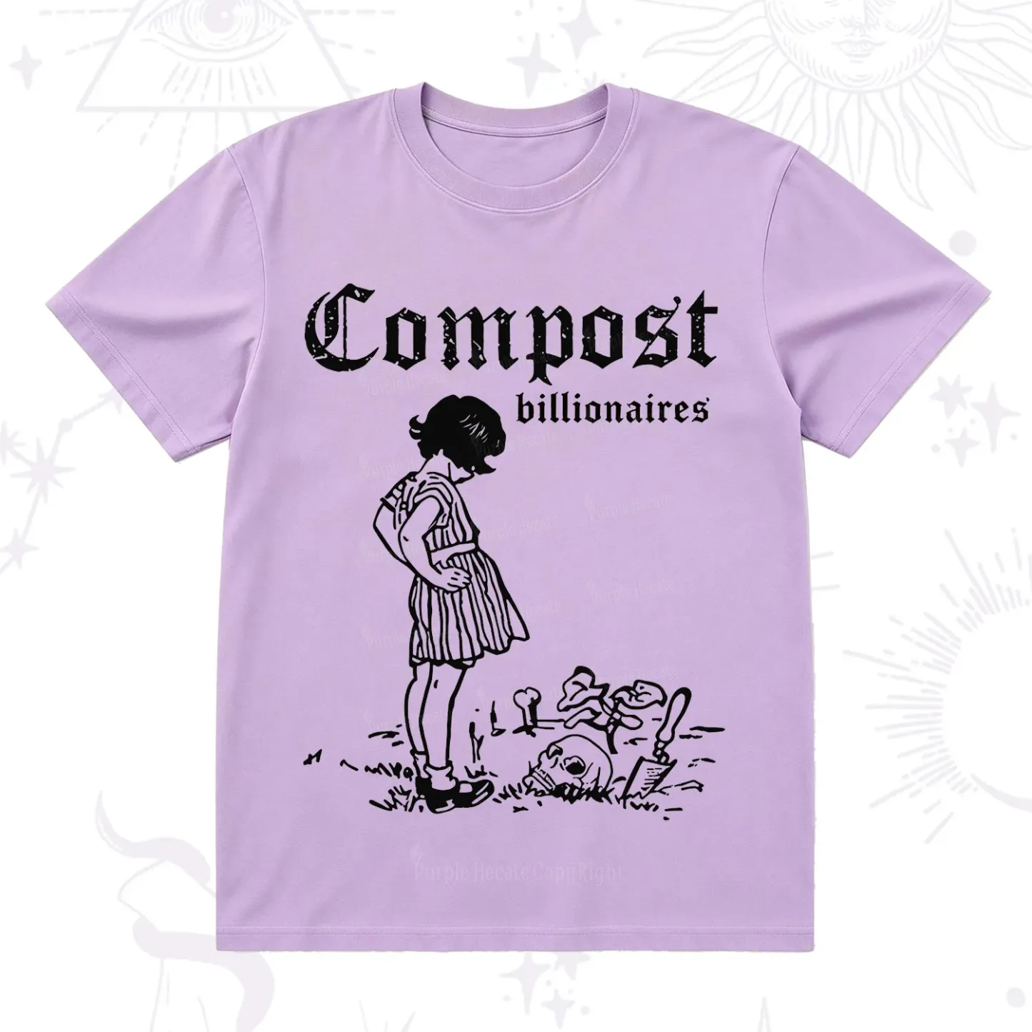 Purplehecate Compost the Greed T-Shirt