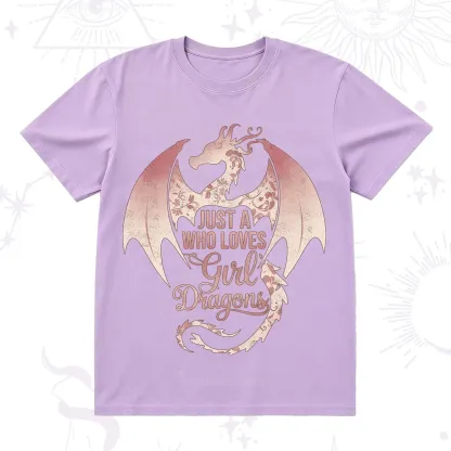 Purplehecate Just A Girl Who Loves Dragons T-Shirt