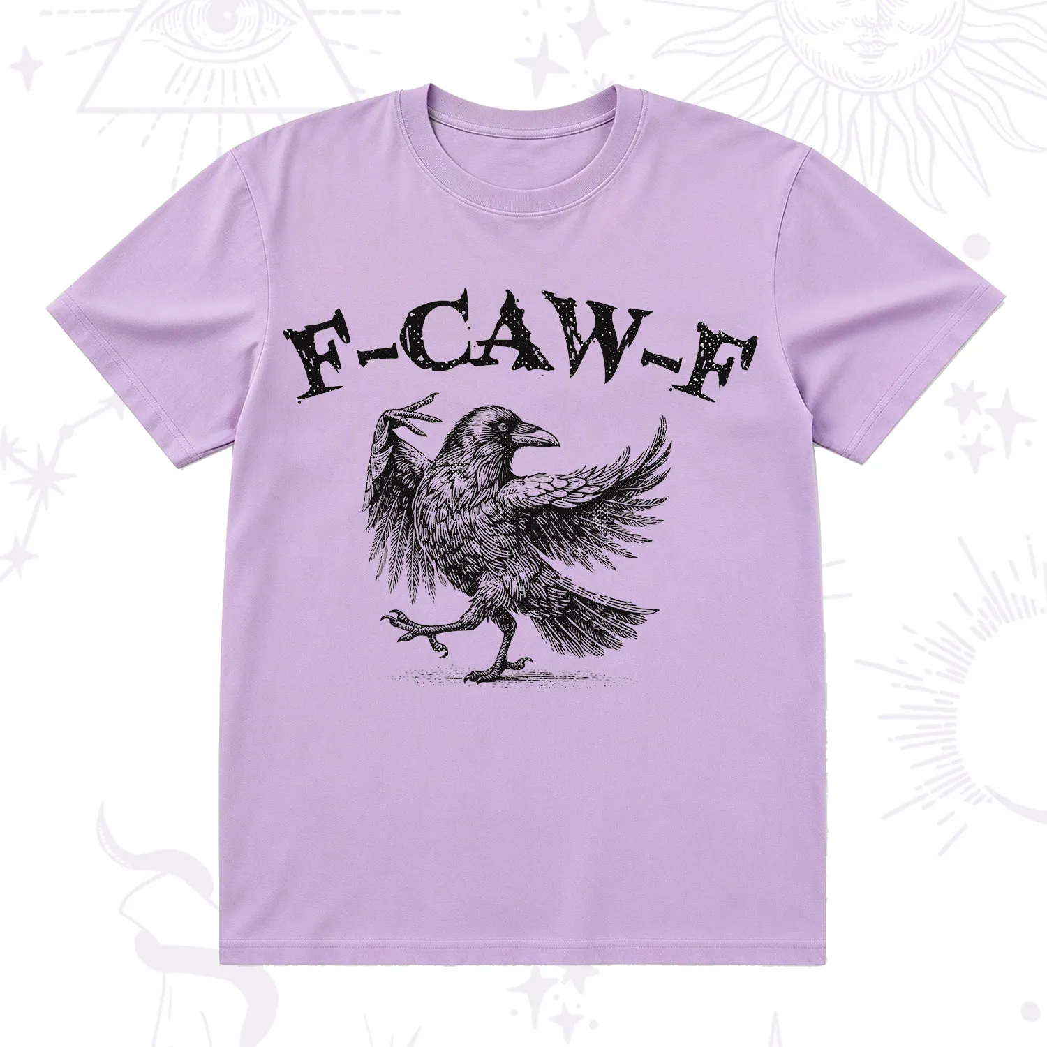 Purplehecate F-caw-f Crow T-Shirt