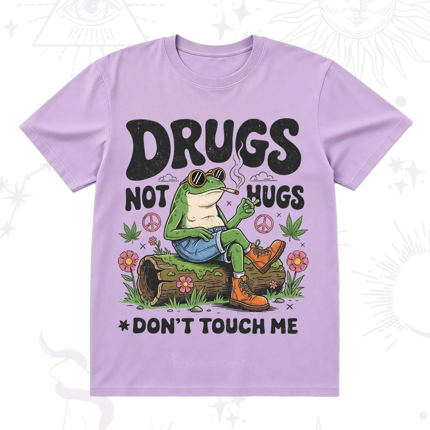 Purplehecate Drugs Not Hugs T-Shirt