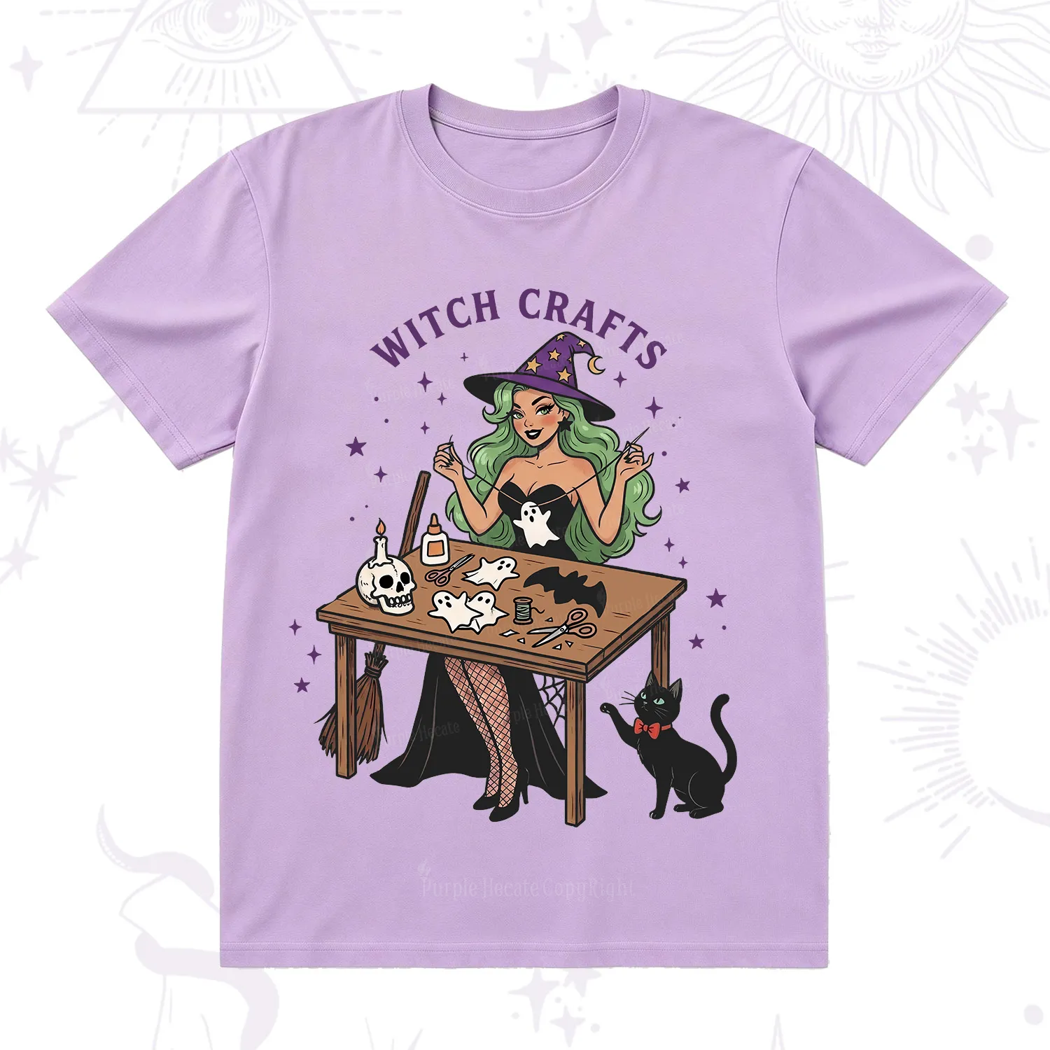 Purplehecate Quirky Witch Crafts T-Shirt