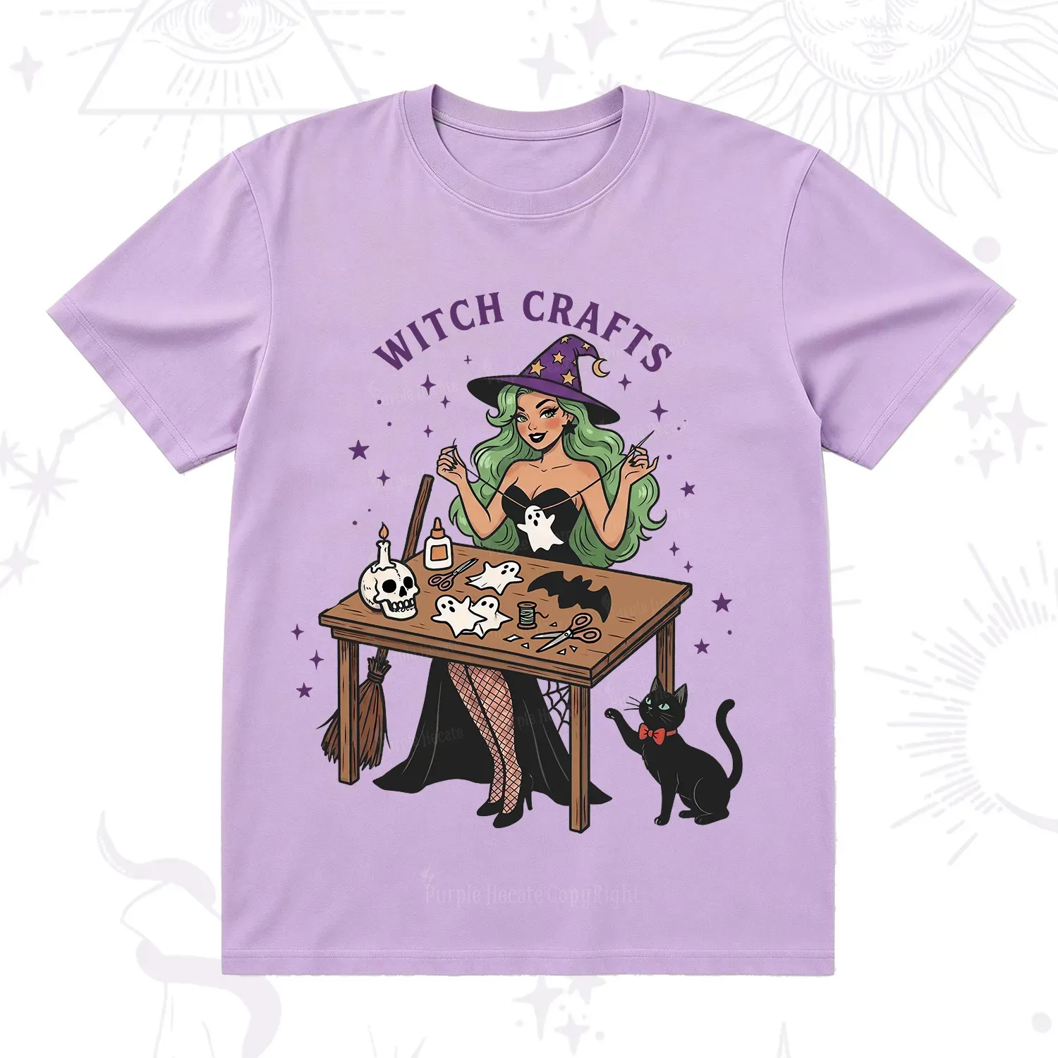 Purplehecate Quirky Witch Crafts T-Shirt