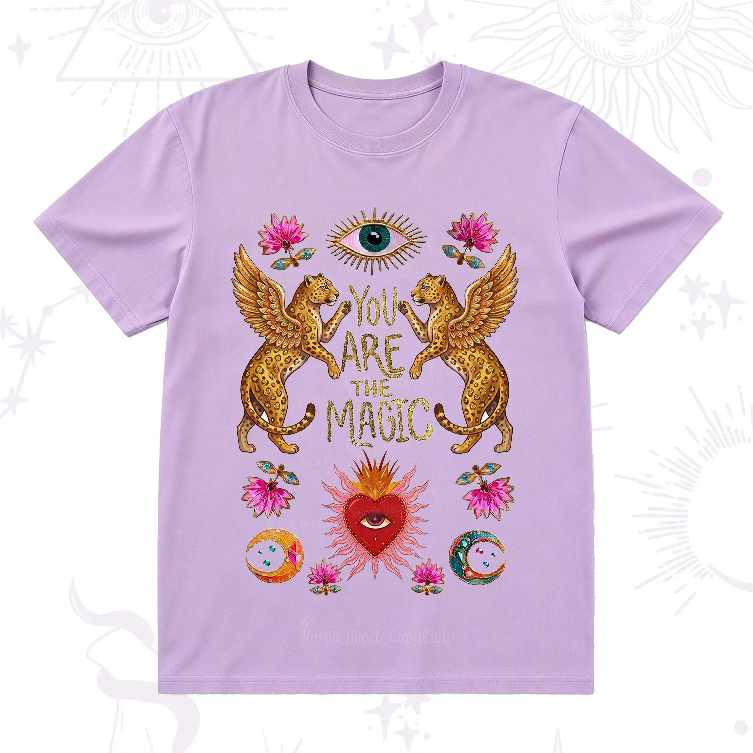 Purplehecate Vintage Tiger You Are The Magic T-Shirt
