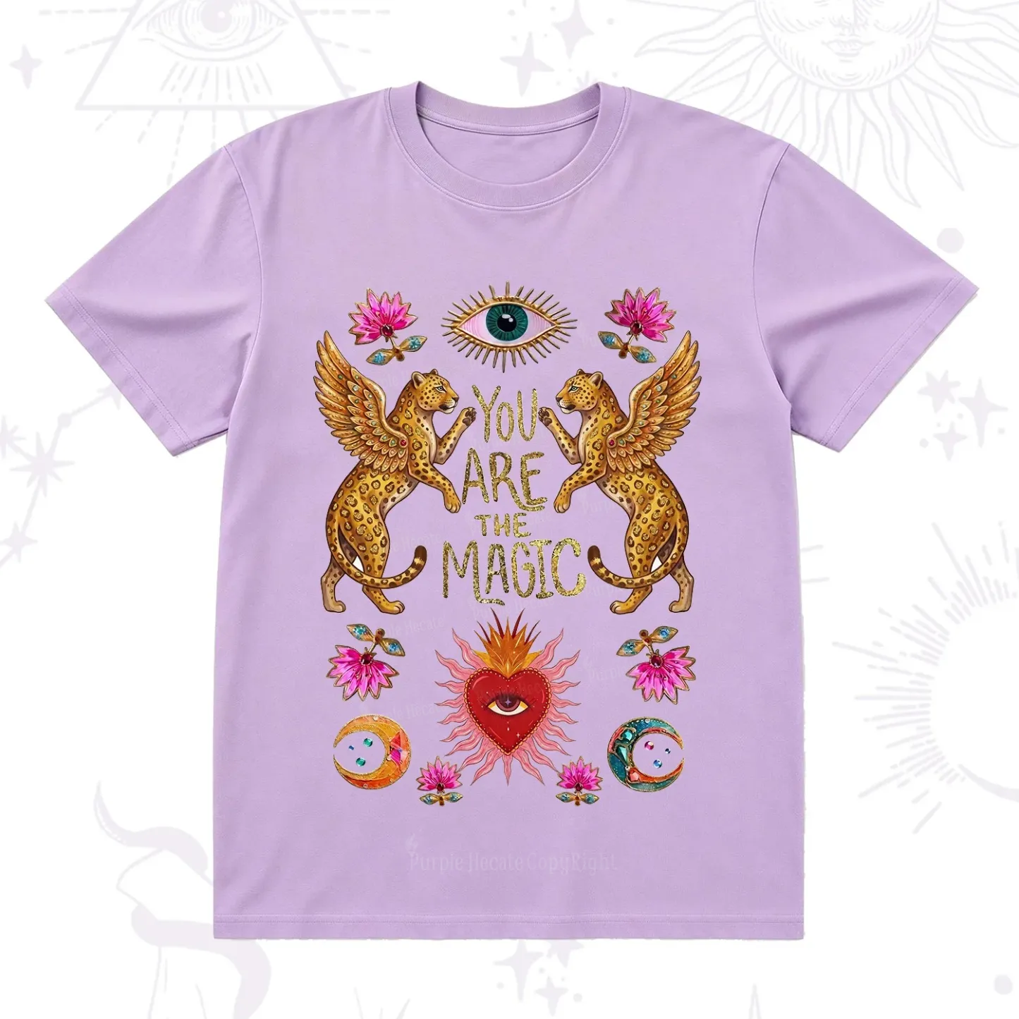 Purplehecate Vintage Tiger You Are The Magic T-Shirt