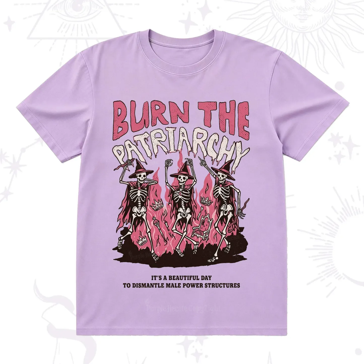 Purplehecate Burn The Patriarchy T-Shirt
