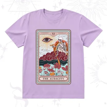Purplehecate The Audacity Tarot Card T-Shirt
