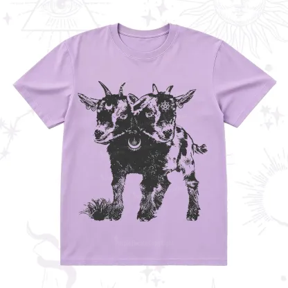 Purplehecate Two Headed Goat T-Shirt
