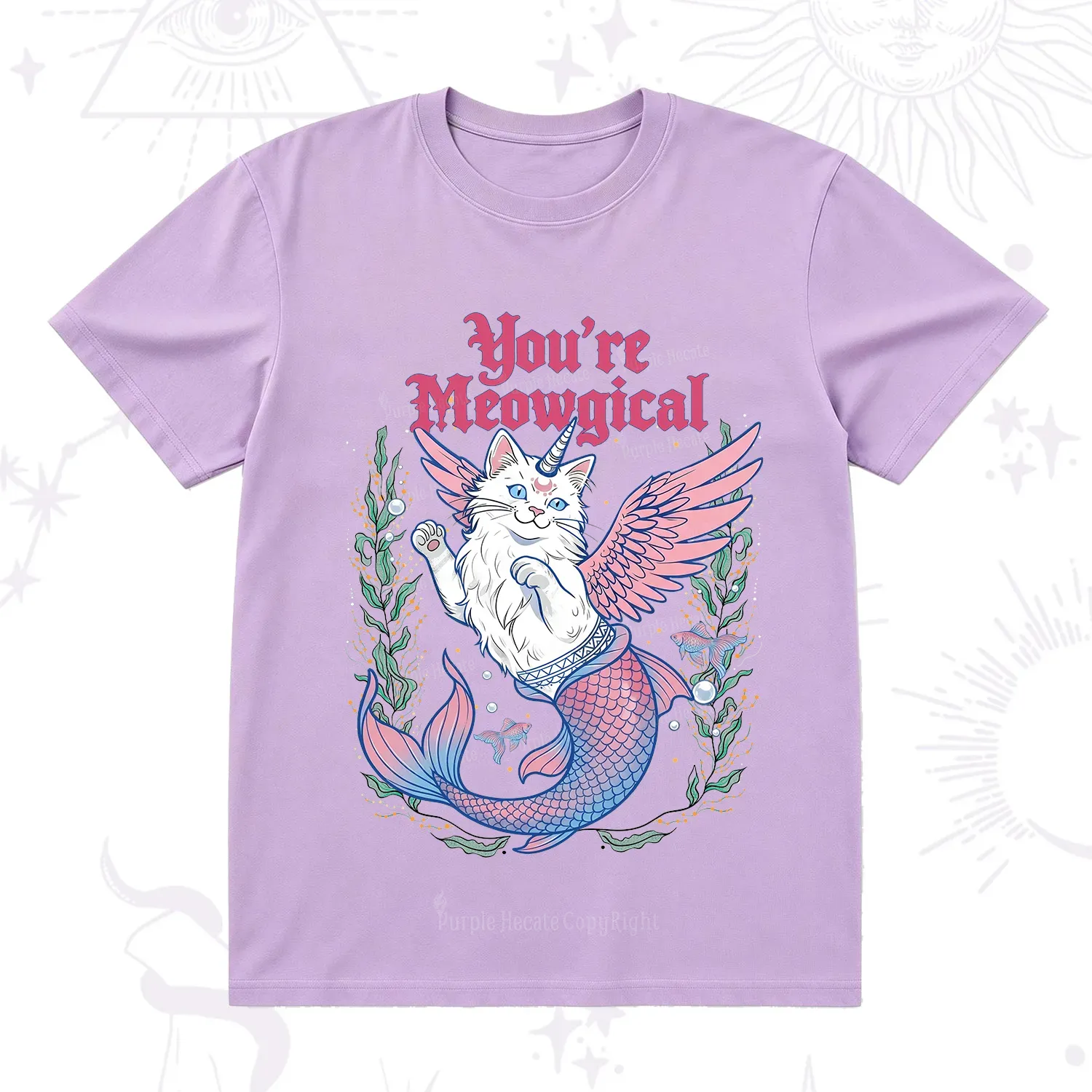 Purplehecate You're Meowgical T-Shirt