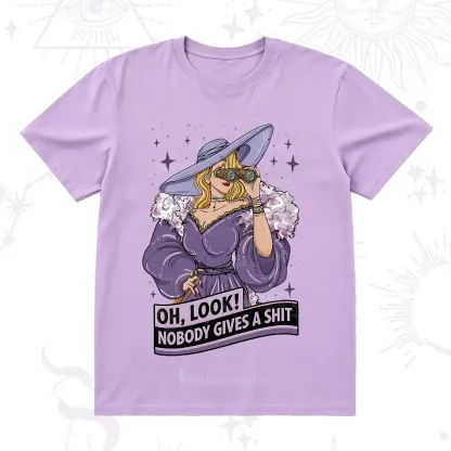 Purplehecate Oh Look Nobody Gives a Shit T-Shirt