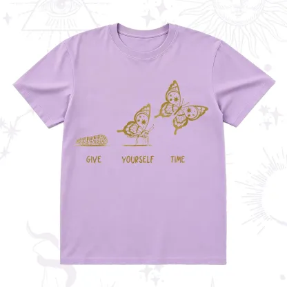 Purplehecate Give Yourself Time Butterfly T-Shirt